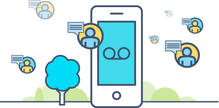 Virtual receptionist pricing icon